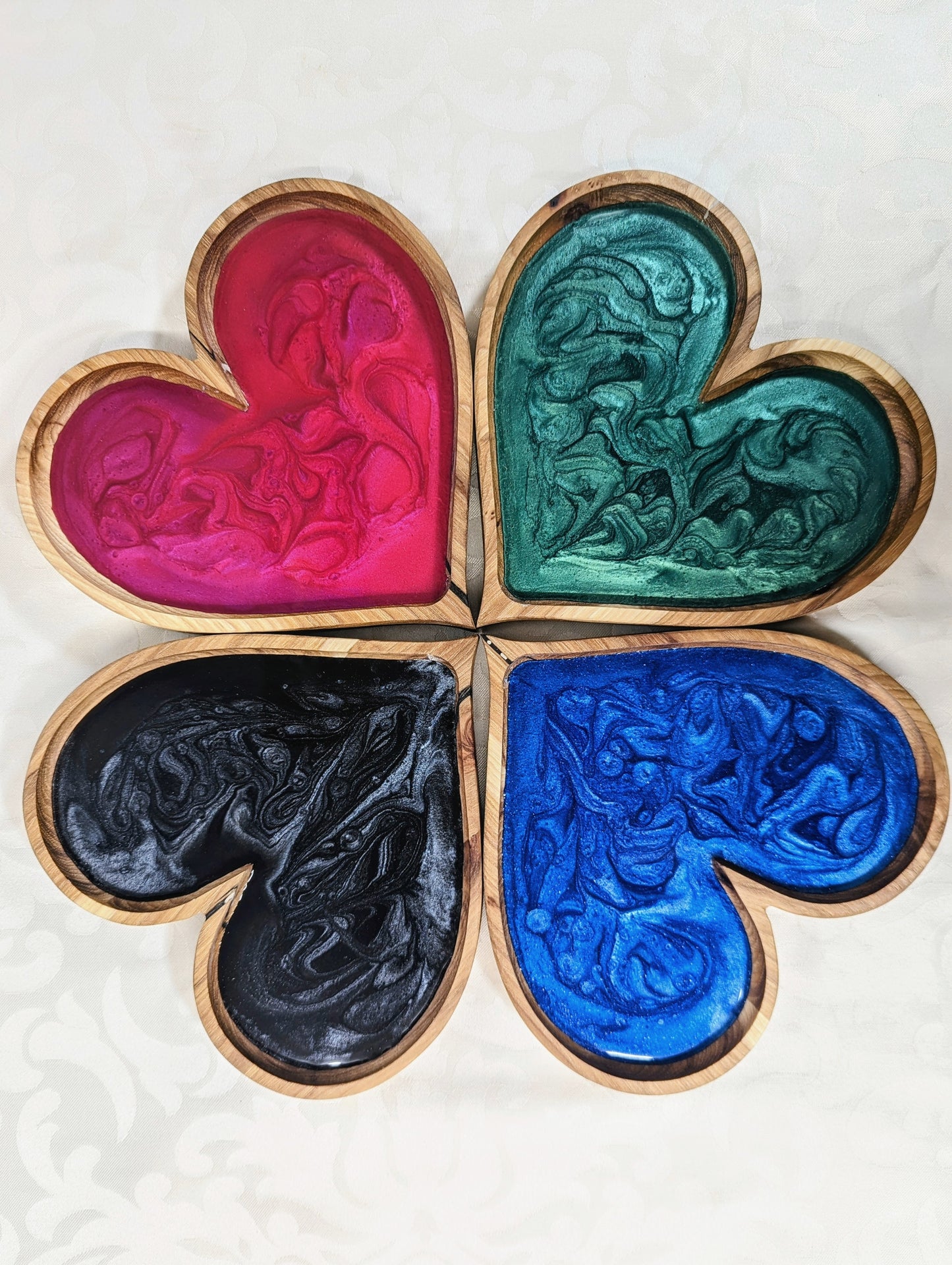 Heart Tray - Premium Epoxy