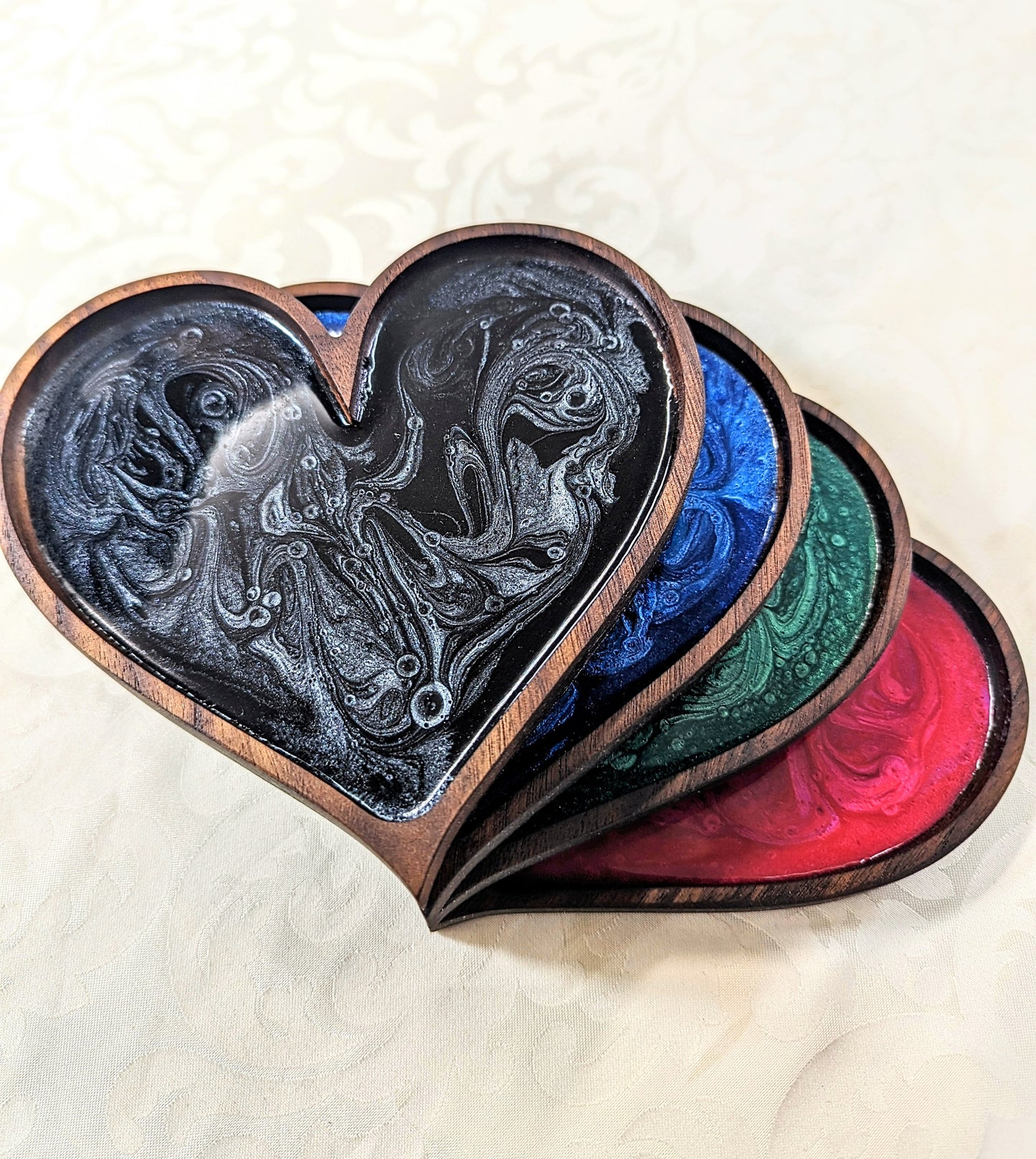 Heart Tray - Premium Epoxy