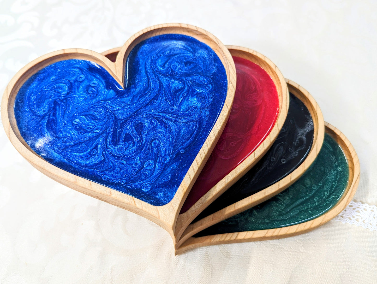 Heart Tray - Premium Epoxy