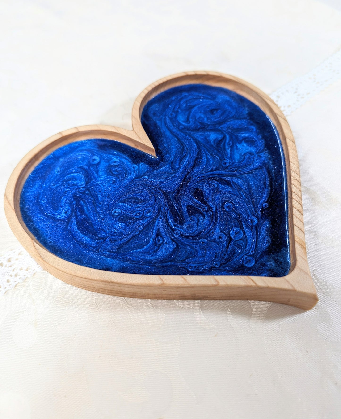 Heart Tray - Premium Epoxy