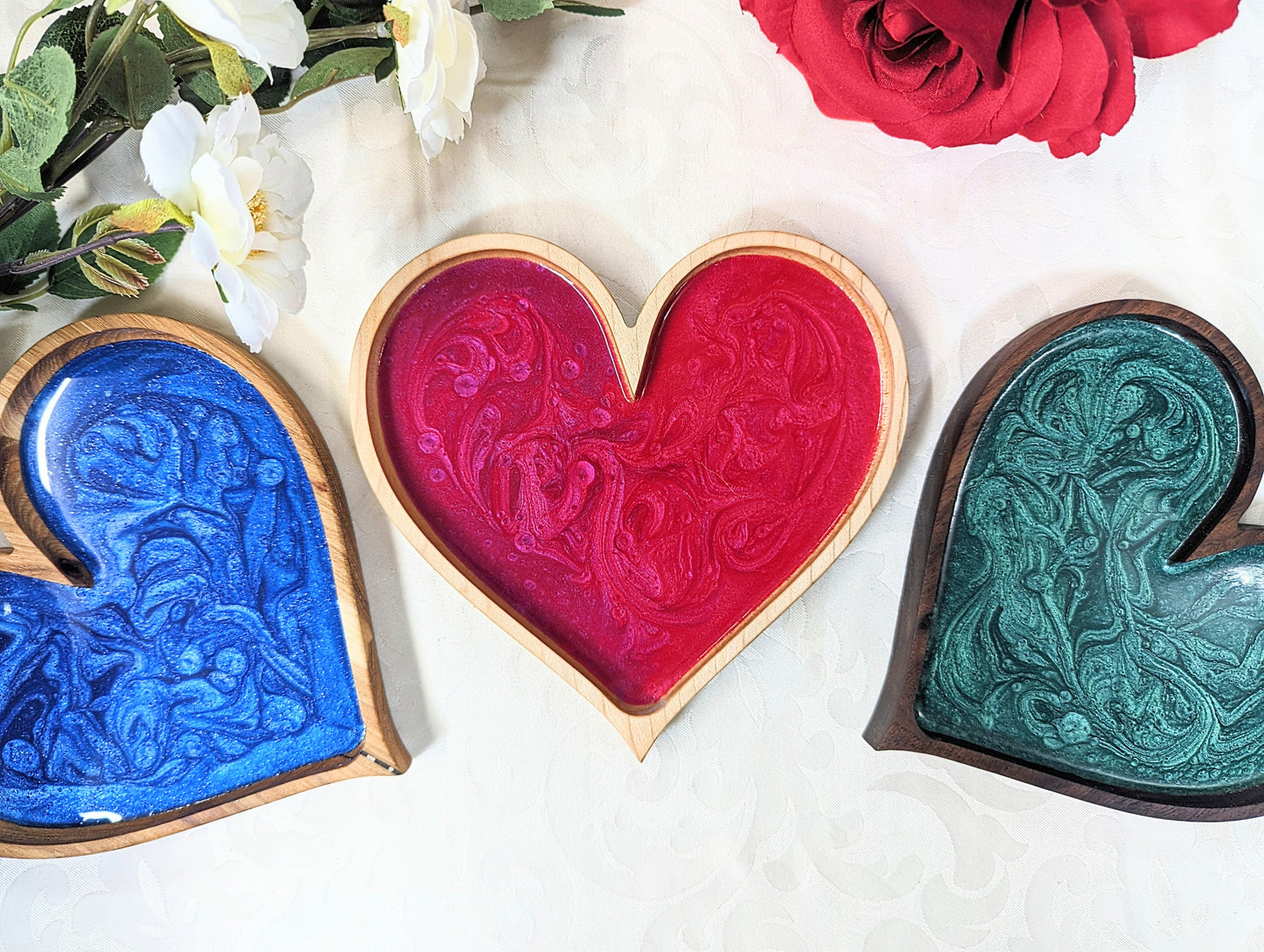 Heart Tray - Premium Epoxy